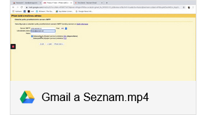 Jak přidat současnou emailovou adresu do Google účtu v sokol.eu (např. seznam.cz)