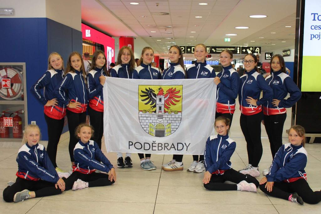 Gymnastky Sokol Poděbrady bronz Lisabon