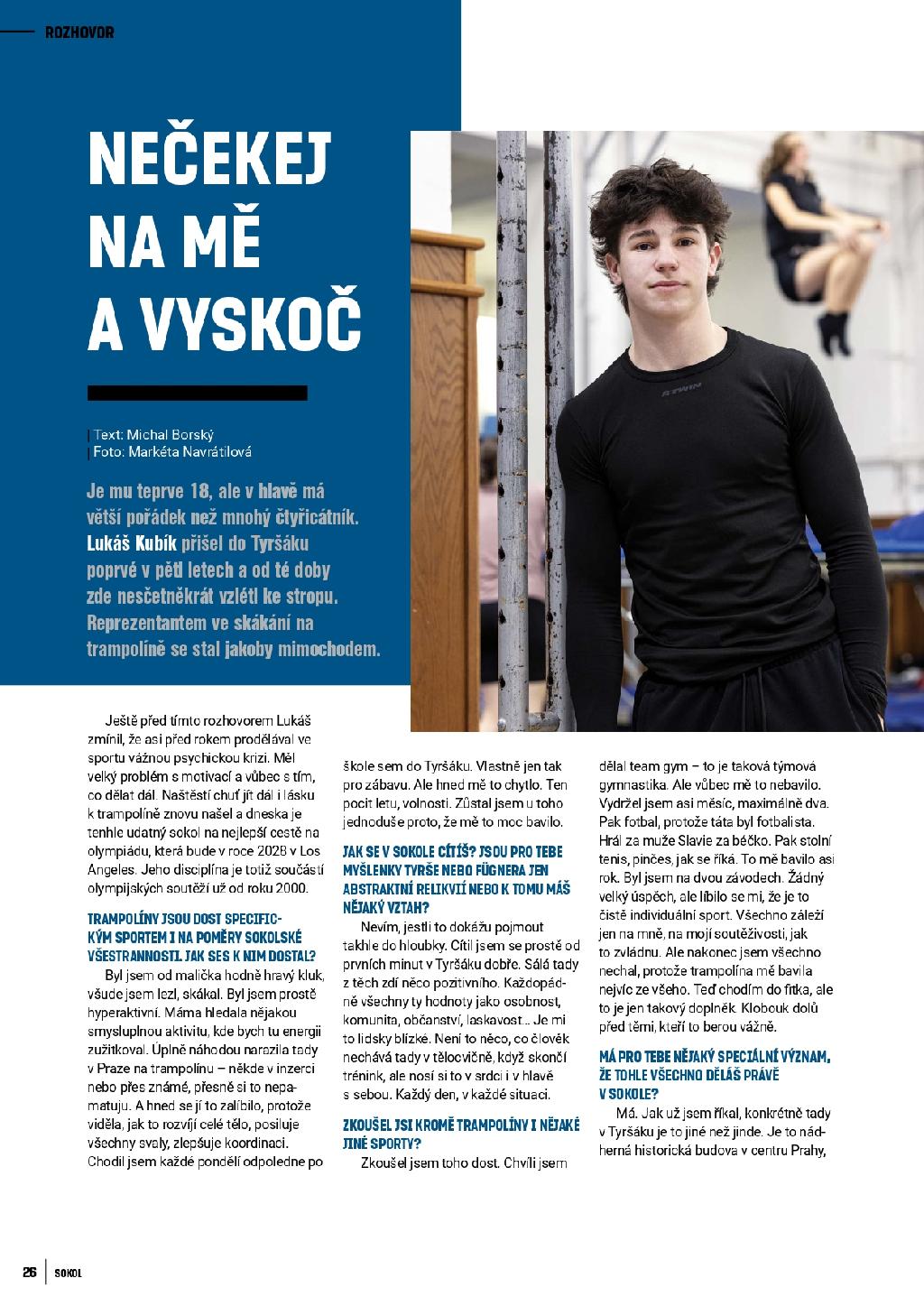 časopis Sokol prosinec 2025