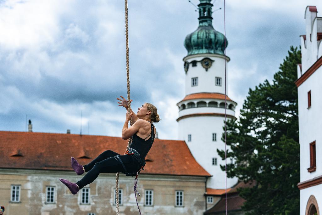 Závod v athénském šplhu v Novém Městě nad Metují, 14. 6. 2026