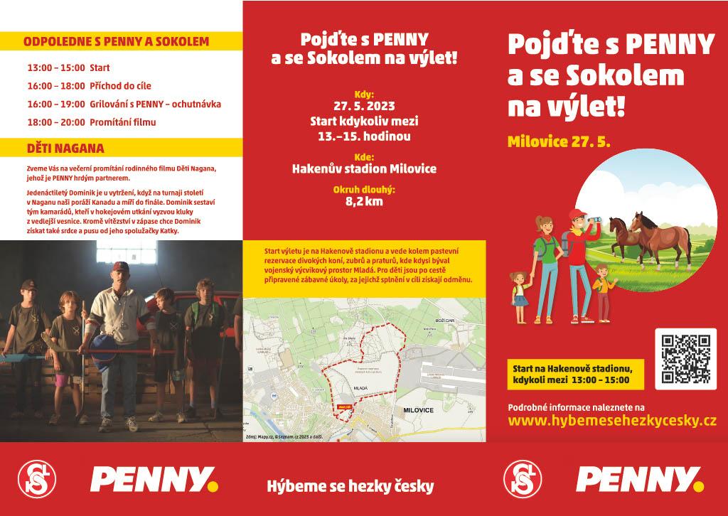 Penny výlety Milovice