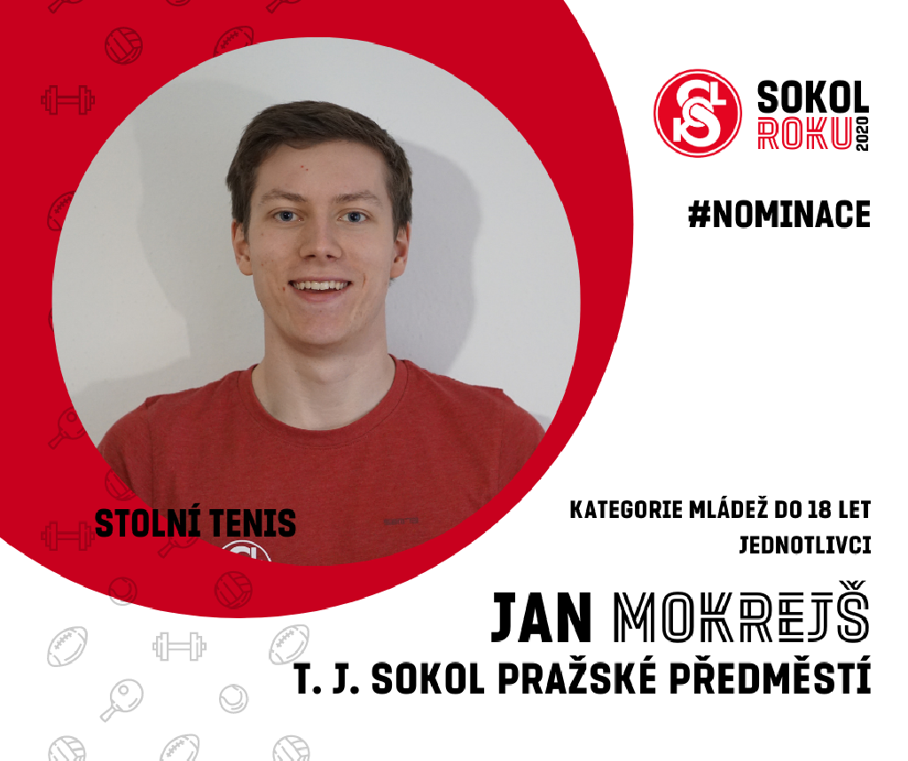 Sokol roku 2020 - Nominace OS - Jan Mokrejš