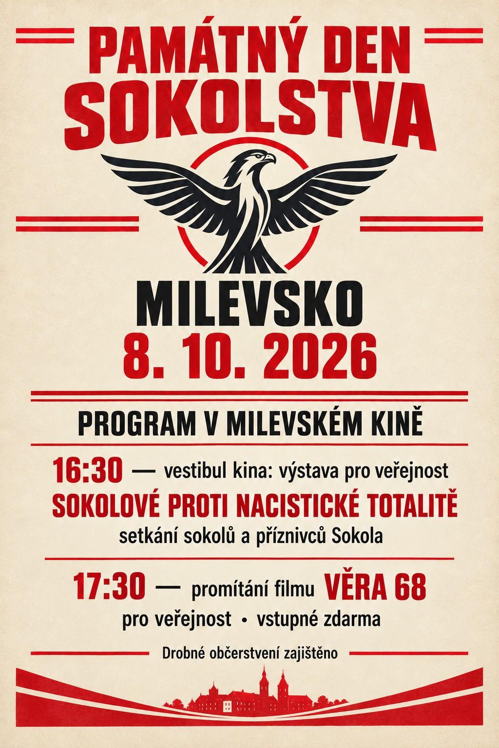 Památný den sokolstva Milevsko 2026
