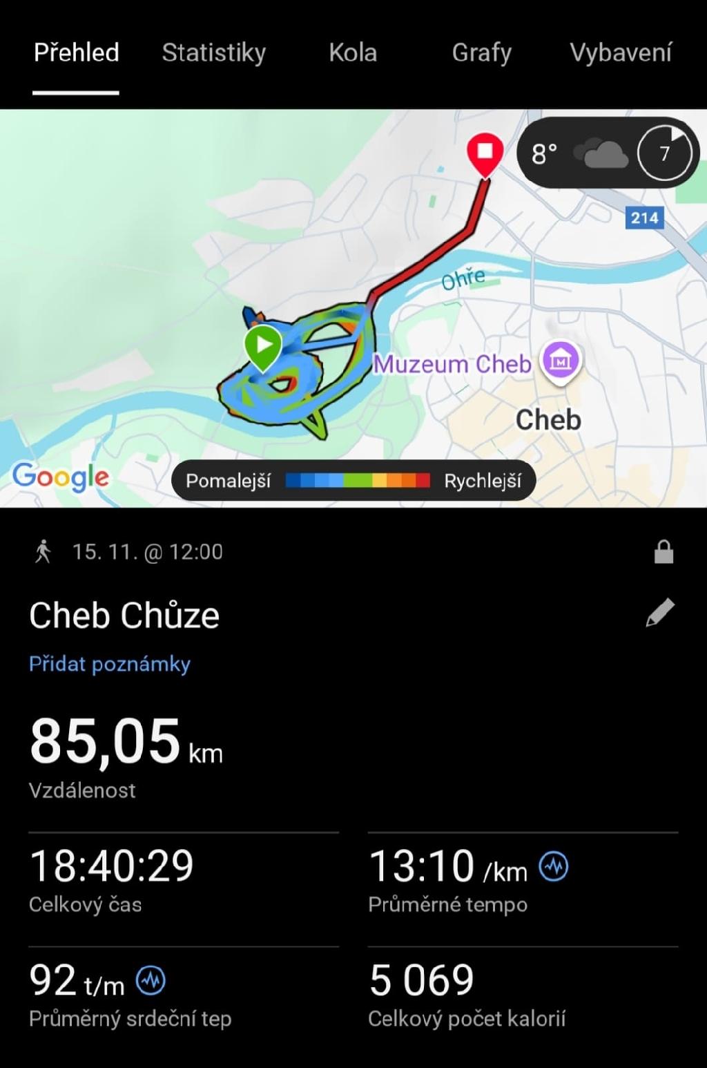 15.11.2025 se uskutečnil charitativní běh 24.hodinovka v Chebu na Krajince.