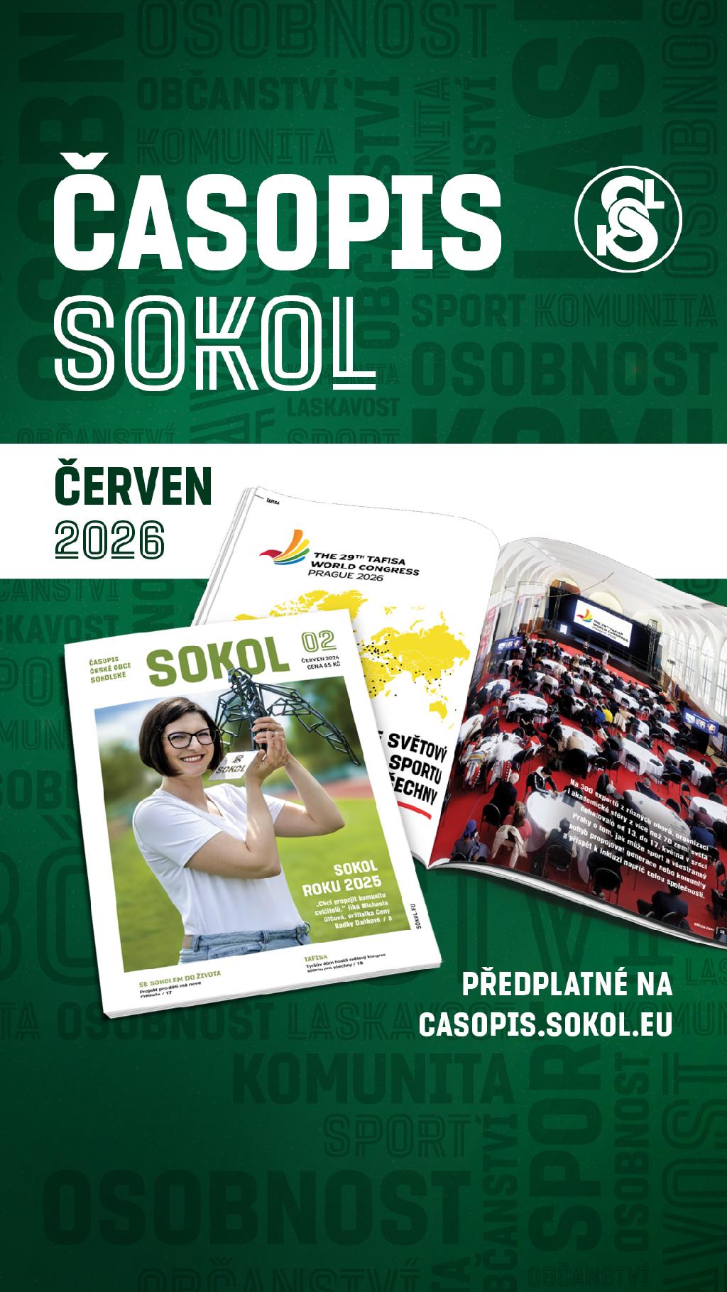 časopis Sokol červen 2026