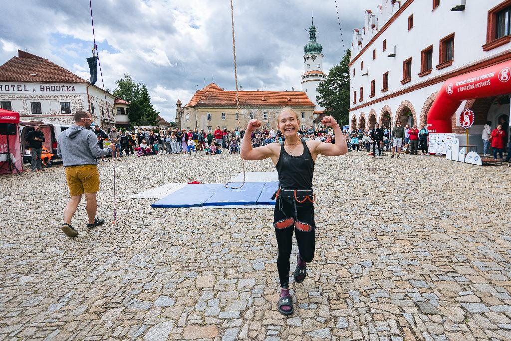 Závod v athénském šplhu v Novém Městě nad Metují, 14. 6. 2026
