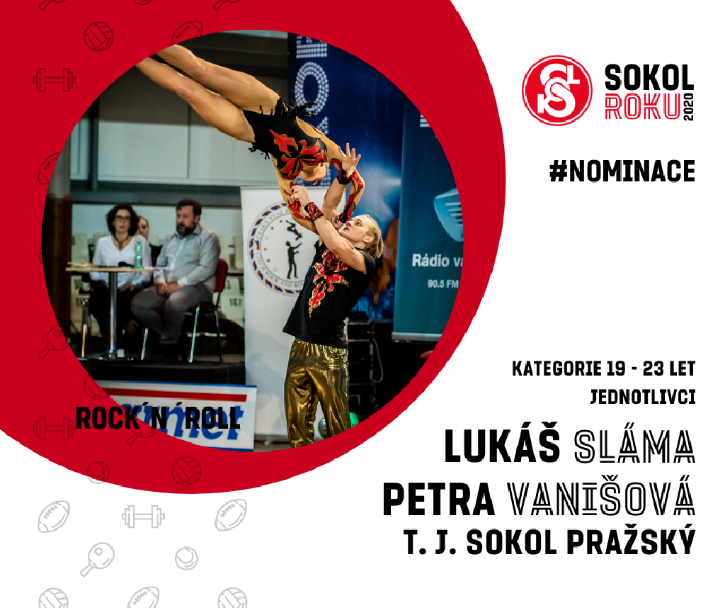 Sokol roku 2020 - Nominace OS - Lukáš Sláma, Petra Vanišová