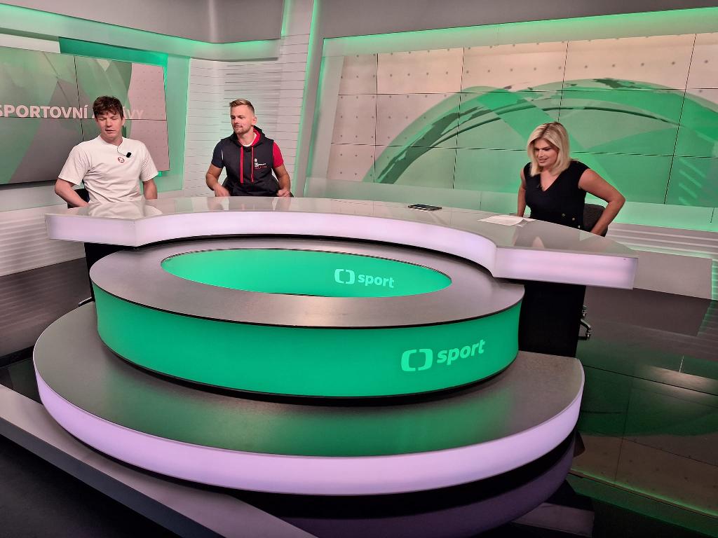 Ve studiu ČT sport s Martinem Maturou