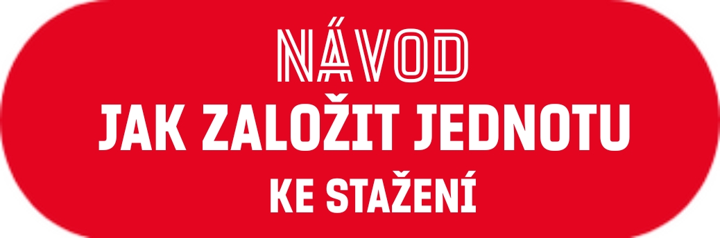 Tlačítko Jak založit jednotu